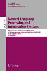 Natural Language Processing and Information Systems