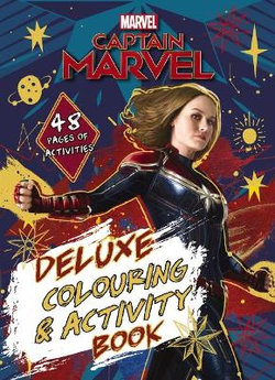 Marvel: Captain Marvel Deluxe Colouring and Activity Book Marvel: Captain Marvel Deluxe Colouring and Activity Book