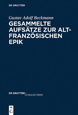 Gesammelte Aufsaetze zur altfranzoesischen Epik