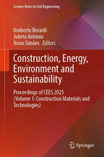 Construction, Energy, Environment and Sustainability