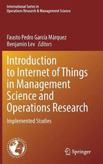 Introduction to Internet of Things in Management Science and Operations Research