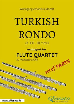 Turkish Rondo - Flute Quartet set of PARTS