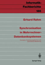 Synchronisation in Mehrrechner-Datenbanksystemen