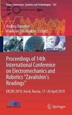 Proceedings of 14th International Conference on Electromechanics and Robotics Zavalishin's Readings