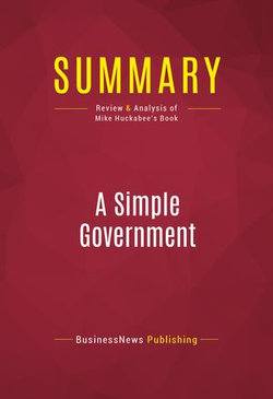Summary: A Simple Government