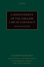 A Restatement of the English Law of Contract