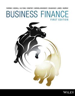 Business Finance, 1st Edition