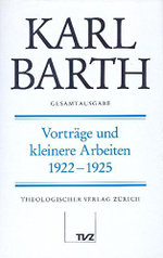 Karl Barth Gesamtausgabe