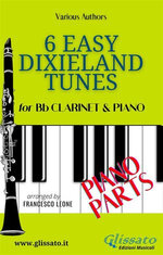 Bb Clarinet & Piano "6 Easy Dixieland Tunes" piano parts