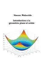 Introduction a la geometrie plane et solide