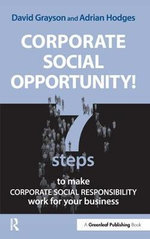 Corporate Social Opportunity!