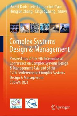 Complex Systems Design and Management Complex Systems Design and Management