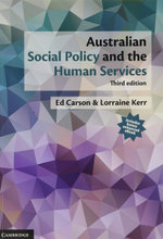 Australian Social Policy and the Human Services