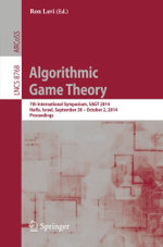 Algorithmic Game Theory