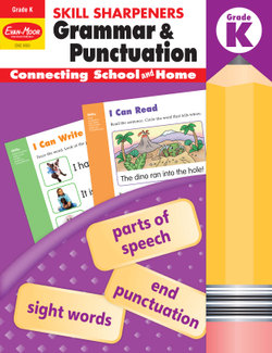Skill Sharpeners: Grammar & Punctuation, Kindergarten Workbook