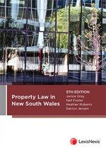 Property Law in New South Wales, 5th Edition