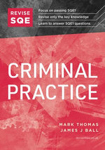 Revise SQE Criminal Practice 2025/26
