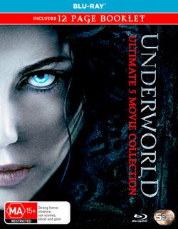 Underworld: Ultimate 5 Movie Collection (Underworld / Evolution / Rise of the Lycans / Awakening / Blood Wars) (Includes 12 Page Booklet)