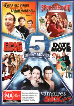 Spoof 5-Pack (The 41-Year-Old Virgin who Knocked Up Sarah Marshall and Felt Superbad About It/Sports Movie/Epic Movie - Uncut/Date Move/Vampires Suck)