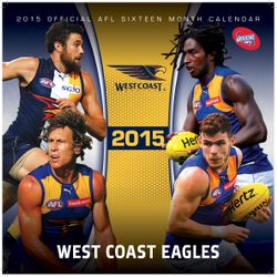 2015 Official AFL Calendar  - West Coast Eagles