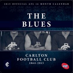 2015 Nostalgic  Official AFL Calendar - Carlton Football Club