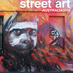 Street Art Australia 2015 Square Wall Calendar
