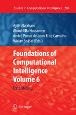 Foundations of Computational Intelligence
