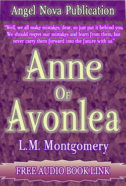 Anne of Avonlea : Free Audio Book Link