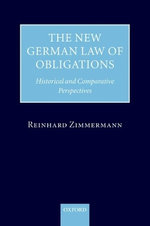 The New German Law of Obligations