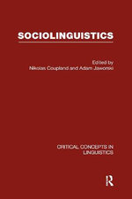 Sociolinguistics