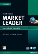 Market Leader 3rd Edition Pre-Intermediate Coursebook & DVD-Rom Pack Market Leader 3rd Edition Pre-Intermediate Coursebook & DVD-Rom Pack