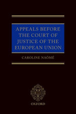 Appeals Before the Court of Justice of the European Union