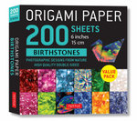 Origami Paper Birthstones