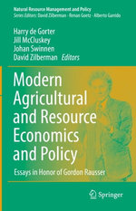 Modern Agricultural and Resource Economics and Policy Modern Agricultural and Resource Economics and Policy