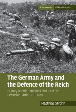 The German Army and the Defence of the Reich