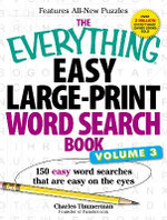 The Everything Easy Large-Print Word Search Book, Volume III