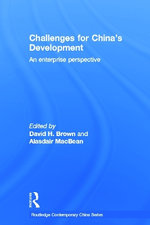 Challenges for China's Development