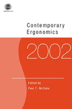 Contemporary Ergonomics 2002 Contemporary Ergonomics 2002