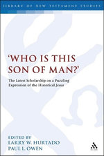 Who is this son of man?'