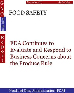 FOOD SAFETY