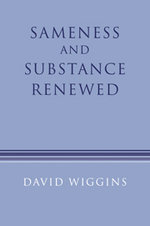 Sameness and Substance Renewed