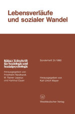 Lebensverlaeufe und sozialer Wandel