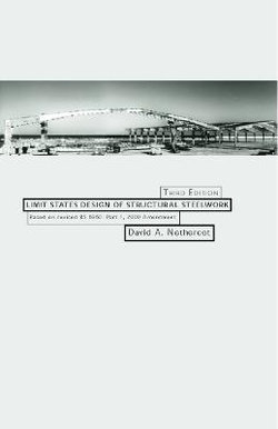 Limit States Design of Structural Steelwork