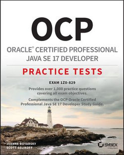 OCP Oracle Certified Professional Java SE 17 Developer Practice Tests