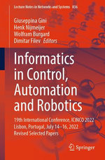 Informatics in Control, Automation and Robotics