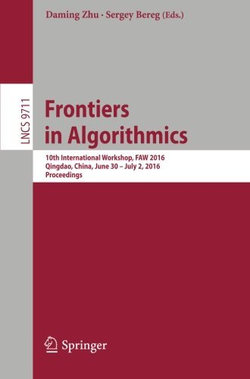 Frontiers in Algorithmics