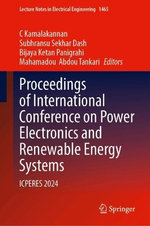 Proceedings of International Conference on Power Electronics and Renewable Energy Systems