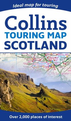 Collins Scotland Touring Map