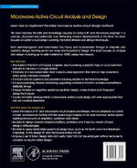 Microwave Active Circuit Analysis and Design