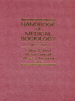Handbook of Medical Sociology